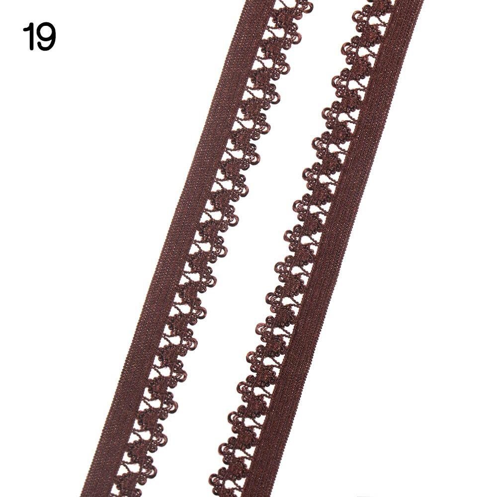 DIY Sewing Elasticity Laces Stretch Elastic Lace Trim Trimmings Clothing Underwear Material