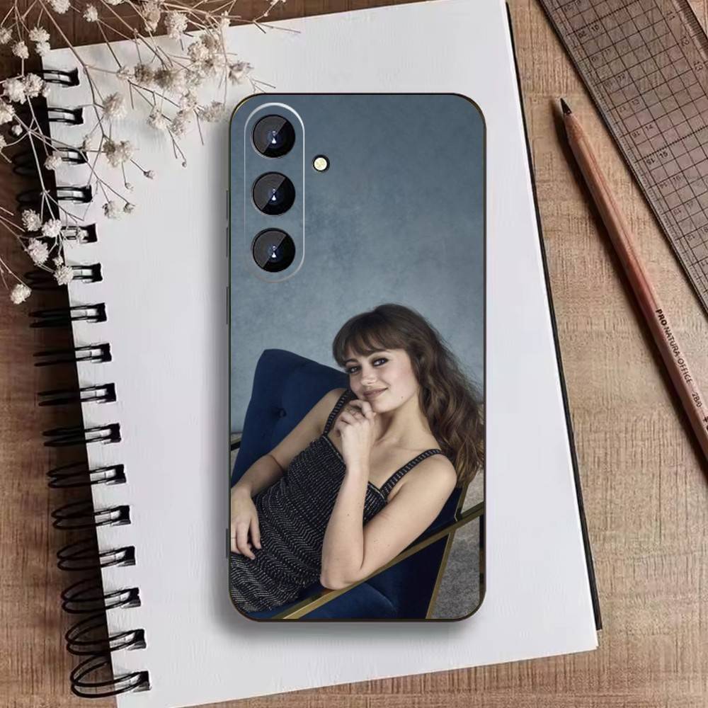 Чехол для телефона Ella Purnell для Samsung Galaxy A73, A72, A71, A70, A52, A51 Другие Мягкий черный чехол