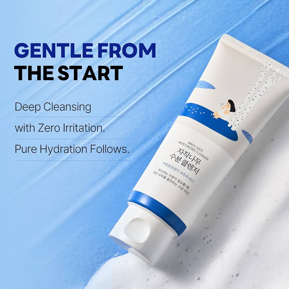 ROUND LAB Birch Juice Moisturizing Cleanser 150ml AUTHENTIC STORE