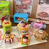 Crayon Shin-Chan Delicious Food Toys Building Blocks Blind Box Cute Assembling Toys Ornaments Children'S Educational Gifts