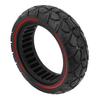 Сплошная шина для скутера 10 дюймов 10x3 255x80 8065?6.5 Красная линия универсальная для электросамоката KUGOO