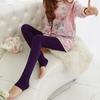 Женские леггинсы Высокая эластичность Бархатная подкладка Теплые брюки Однотонные Леггинсы с высокой талией Облегающие брюки Низ Повседневная одежда