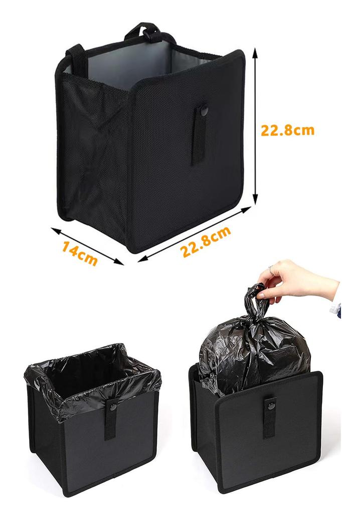 YFFSFDC Seatback Car Storage Car Trash Small Item Storage Large Easy Convenient Item Pocket, Pocket, Can, Organizer, Multi-Function Bag, Capacity,