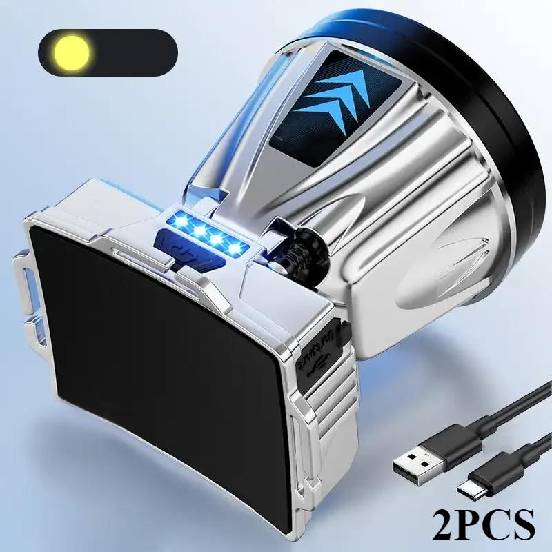 Настраиваемые Мощные Перезаряжаемые Налобные Фонари