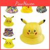 Cartoon Pikachu Fisherman Hat For Kids And Parents Cute Outdoor Sun Hat