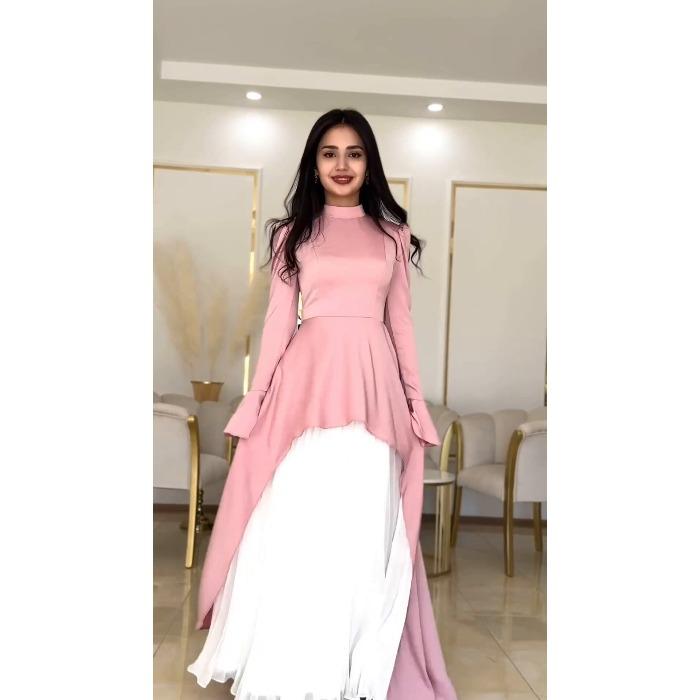 Европейская и американская женская одежда весна новая мода темперамент тонкая талия узкое платье вечернее платье Дубай