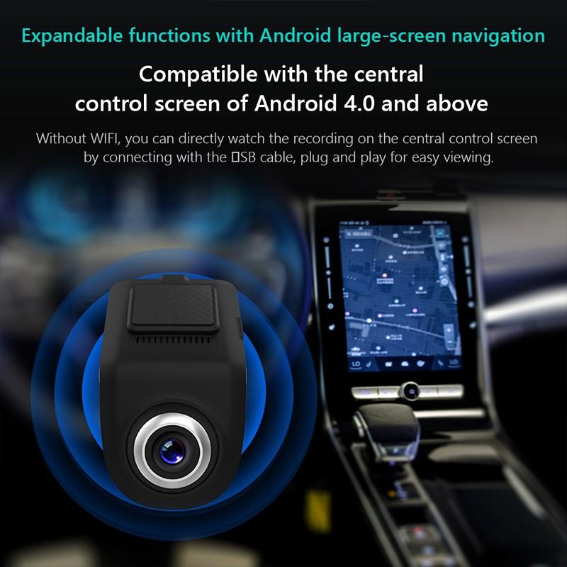 icreative U3 Car DVR Camera ADAS Auto Digital Video Recorder Dash Cam for Android Multimedia Player Car DVRs