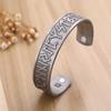 Talisman Health Bracelets Tree Of Life Luck Knot Runes Trinity Magnetic Cuff Bangles Women Men Adjustable Bracelet