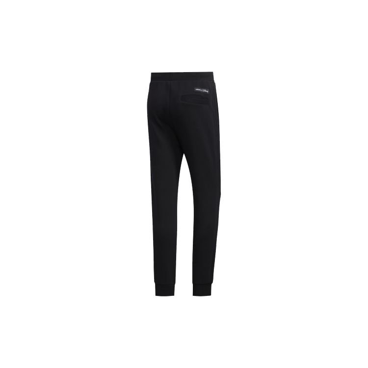 adidas Вязаные спортивные спортивные брюки Neo X Disney CNY Series с мотивом Микки, черные GE7772