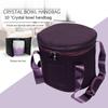 Portable Thicken Singing Bowl Carry Bag with Handle Carrying Cases Padded Travelling Bag Yoga Singing Bowl Carriers Bag
