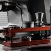 51/54/58mm Coffee Powder Holder with Knock Box Double-layer Wooden Distributor Universal Portafilter & Puck Screen Storage Base