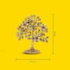 Showpiece (7.5 Inches) Trees of Life - Home Decor - Gift for Good Luck Vastu and Fengshui - Best In Living Room Table Decoration with Antique Polish