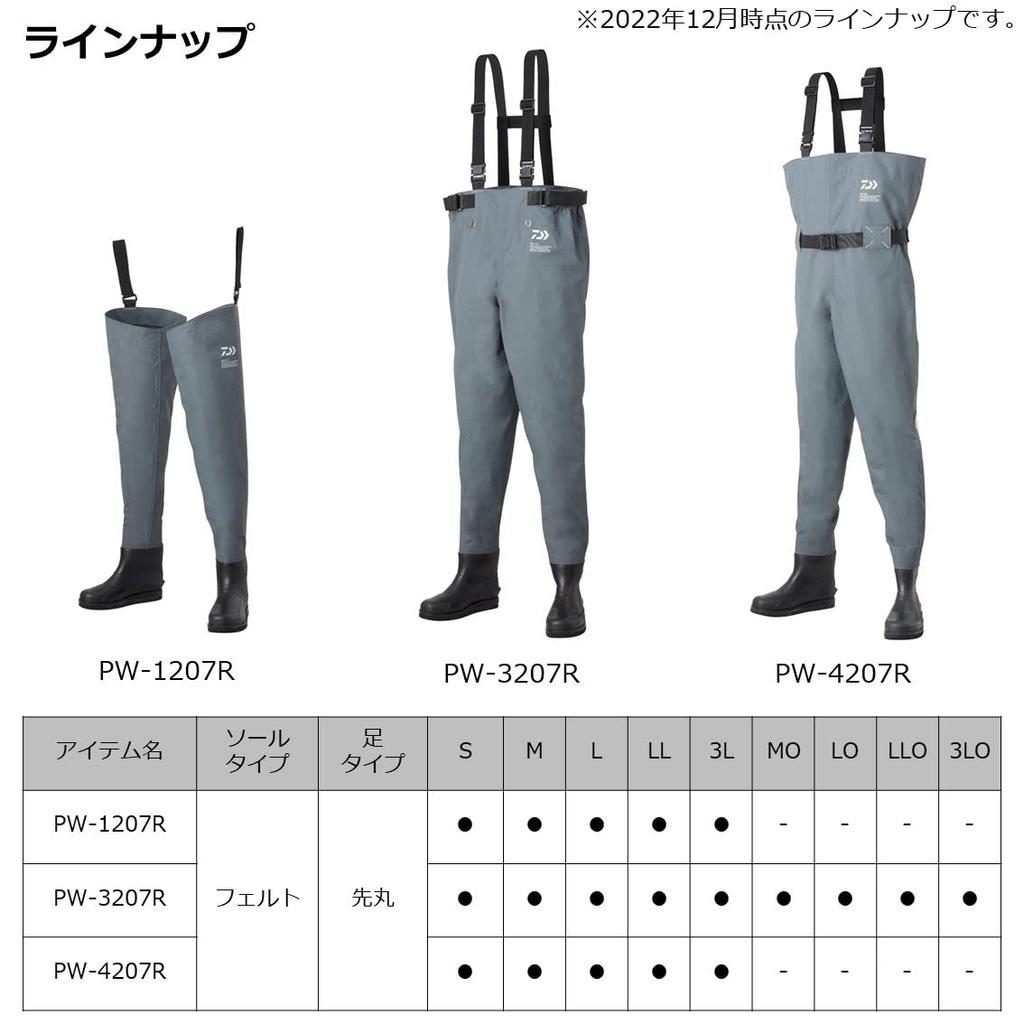 DAIWA Waders Серый 3л PW-4207R