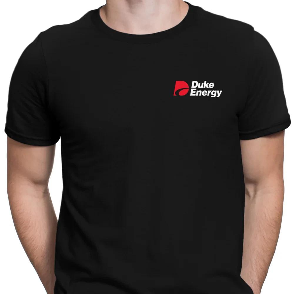 Duke Energy Logo T-Shirt Black Cotton Tee Racing Style Fan Gift