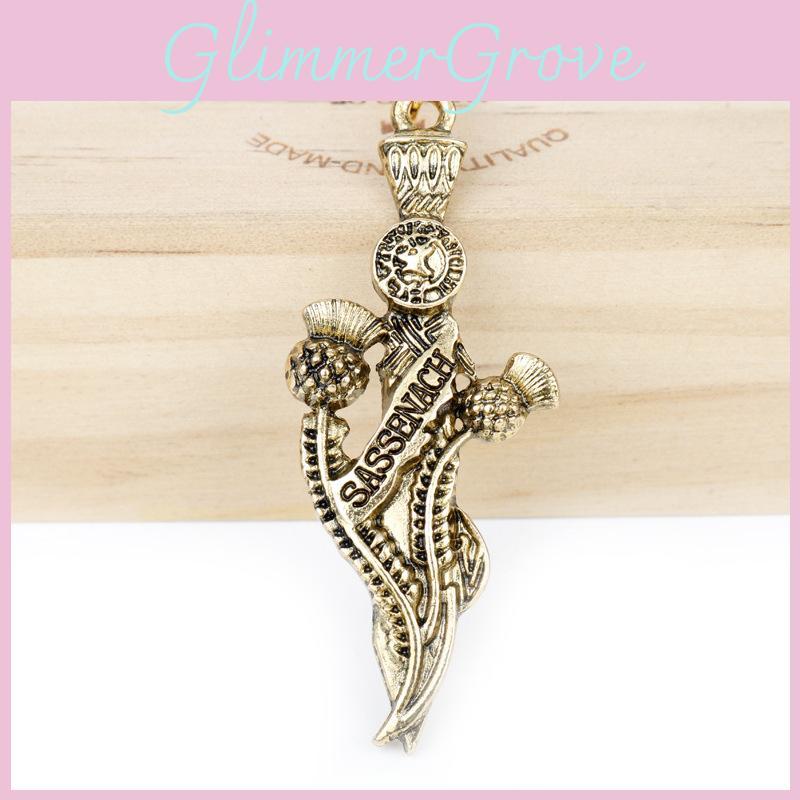 Подвеска Outlander Sassenach из сплава для подарка или сувенира из путешествия