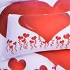 Room Decor Home Bedding Sets 2/3pcs Red Heart Printing Queen Size Pillowcase Duvet Cover Set Polyester Bedclothes