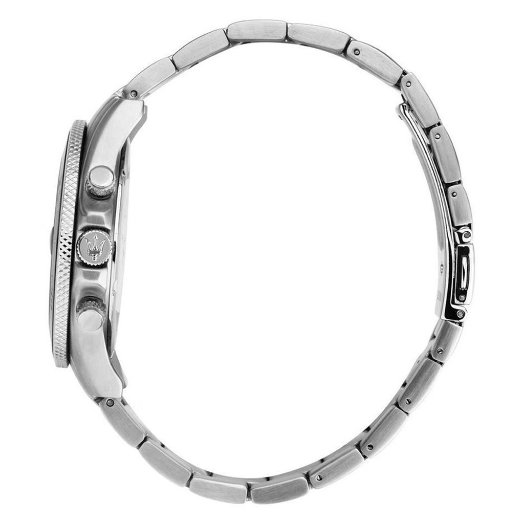 Maserati Competizione Хронограф Нержавеющая сталь Синий циферблат «солнечные лучи» Кварцевые R8873600009 100М Мужские часы