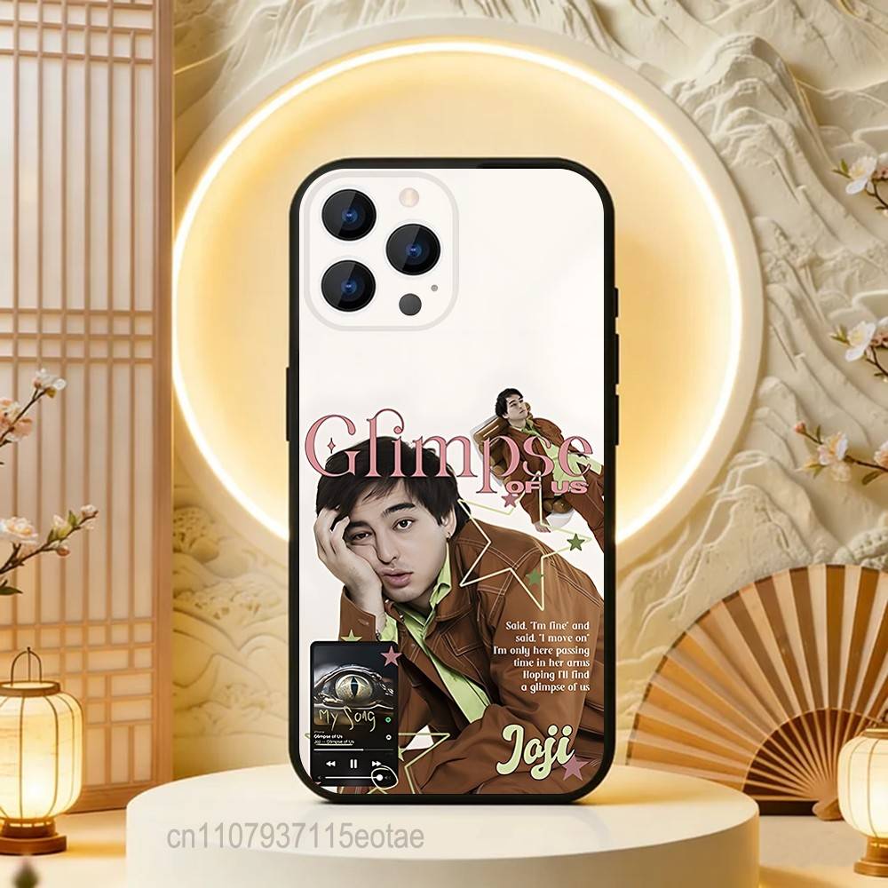 Чехол-бампер Singer J-Joji Smithereens Черный Мягкий Для iPhone 17 13 14 15 11 16 12 Pro Max Pro Max Plus E Air Mini Чехол-оболочка для телефона