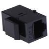 Rj45 Female To UTP Cat5E Cat6 Keystone Jack Inline Соединительный адаптер