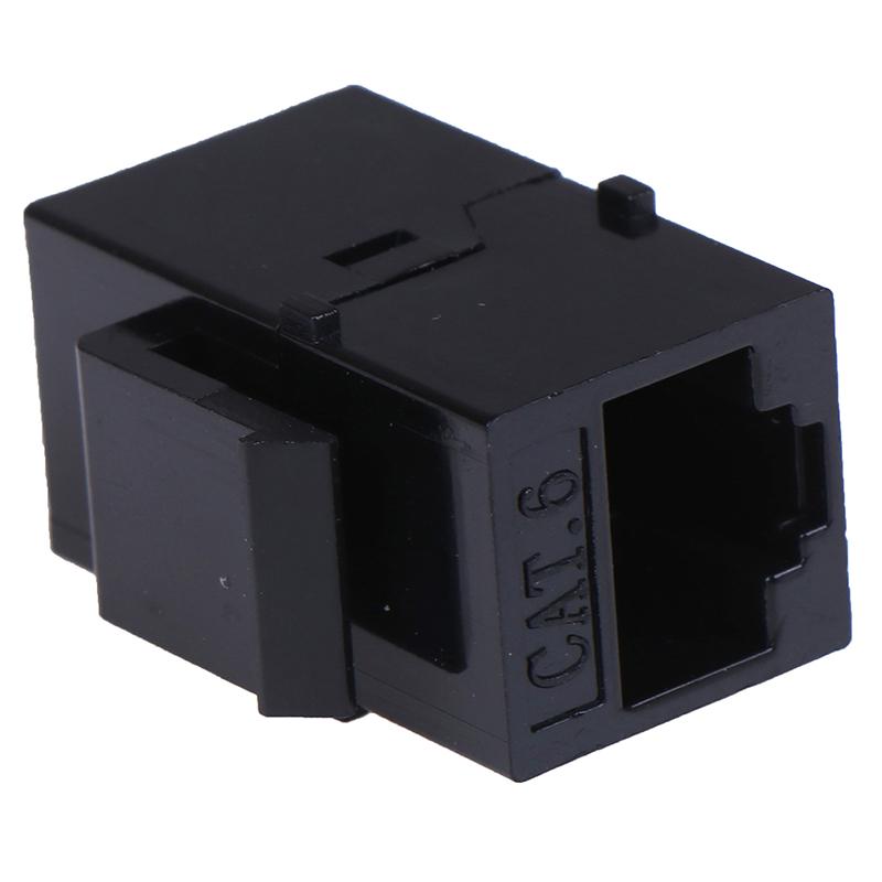 Rj45 Female To UTP Cat5E Cat6 Keystone Jack Inline Соединительный адаптер