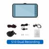 Night Vision Car DVR Dual Lens Digital Video Recorder Mirror Car Video Recorder  Driving