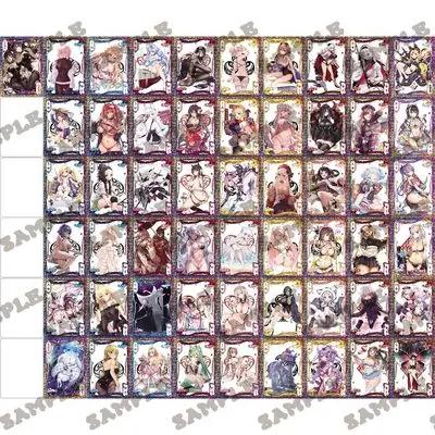 54PCS/set Anime Azur Lane Poker Game Toys Hobbies Hobby Collectibles Commemorative Edition Game Collection Cards
