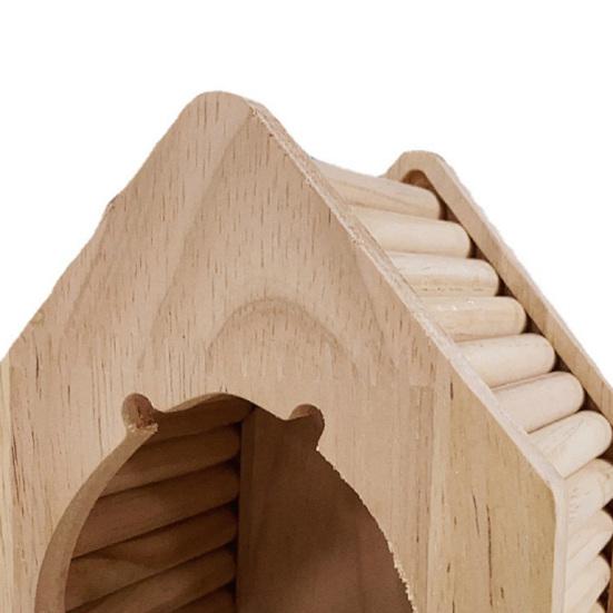 Домик-гнездо для хомяка, устойчивый к укусам, аксессуар для домашних животных, гнездо для игровой площадки для мелких животных