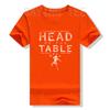 Head of The Table Wrestling Fighting Boxing Fan Vintage Men's Short Sleeve T-Shirt Cotton Graphic Tee Top Fashion Apparel Gifts