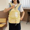 Oxford Cloth Star Backpack Print Transparent Itabag Casual Nylon Backpack  Women