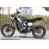Для мотоцикла Scrambler 400 X 2024 Подушка-чехол на сиденье 3D Airflow Дышащая сетка Противоскользящий Водонепроницаемый Сетчатый амортизирующий коврик