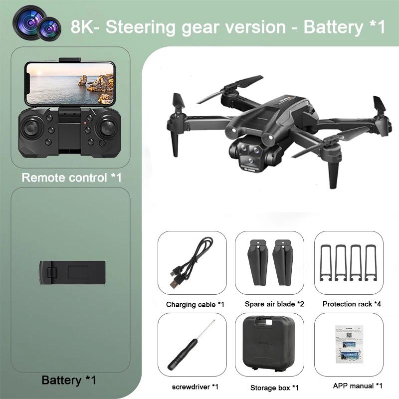 Новый M4 RC Drone 8K Professinal Широкоугольный ESC 3 HD Камера Складной RC Вертолет WIFI FPV Удержание высоты Квадрокоптер Игрушка в подарок