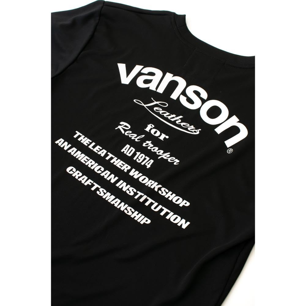 Vanson VSE25806S Men's Moisture-Wicking, Quick-Drying Mesh T-Shirt (2XL, Black/White)