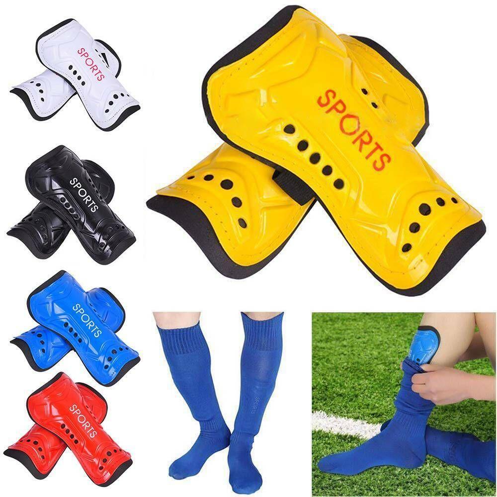 Hot Kids Adults Soccer Shin Guards Light Soft Foam Protect Football Shin Pads Adult Knee Support