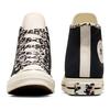 Converse Chuck Taylor Удобные и Универсальные Износостойкие Высокие Кеды из Канваса Женские Черные