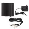 48 V Phantom Power Supply Professional Phantom Power with XLR 3 Pin Cable for Music Recording