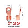 100A Copper Open Nose Battery Terminal Connector - National Standard