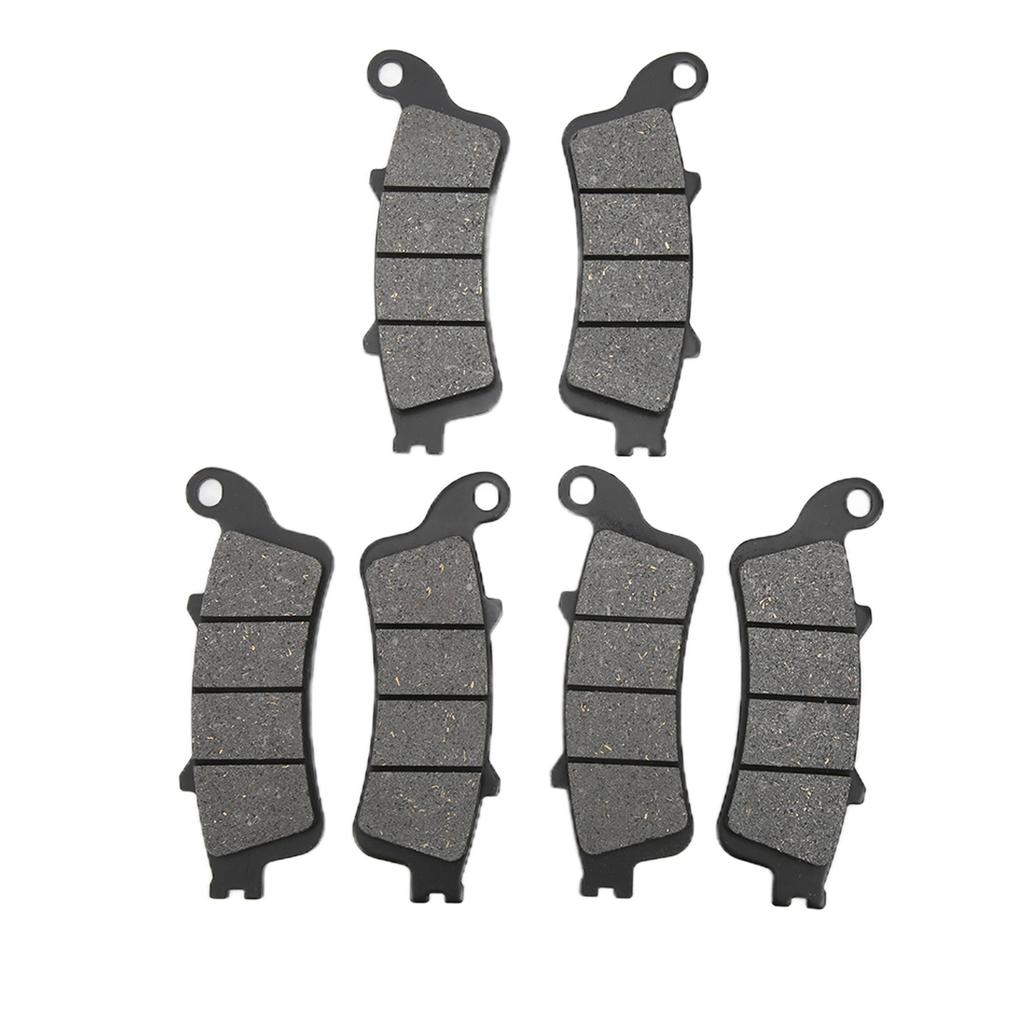 3 пары тормозных колодок для мотоцикла, передняя и задняя модификация, замена для VFR750 1988-1997 гг.