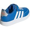 adidas BREAKNET 2.0 Нескользящие Износостойкие Низкие Детские Кеды для Скейтбординга Синие Детские Кроссовки JI1685