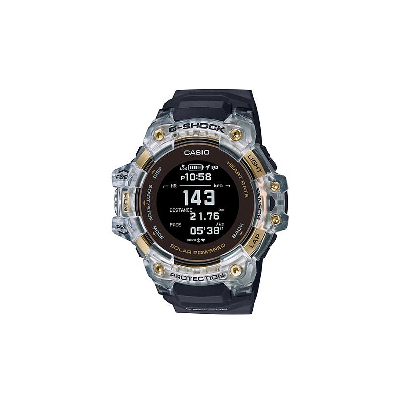 Casio G-SHOCK Серия G-SQUAD Мониторинг ЧСС GPS Умный Сенсор Светодиодная Подсветка Многофункциональные Ударопрочные Bluetooth Соединение Кварцевый Механизм GBD-H1000-1A9PR