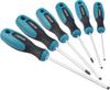 HAZET Screwdriver Set with Flathead and Phillips Precision Screwdrivers for and Professional Made In 810/6 Set, 6-Piece Screwdrivers, Repair,