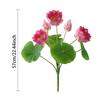 Multicolor Lotus Artificial Flower Silk Flower DIY Lifelike Flower Green Lotus Leaves Simulation Lotus Flower Desktop Ornament