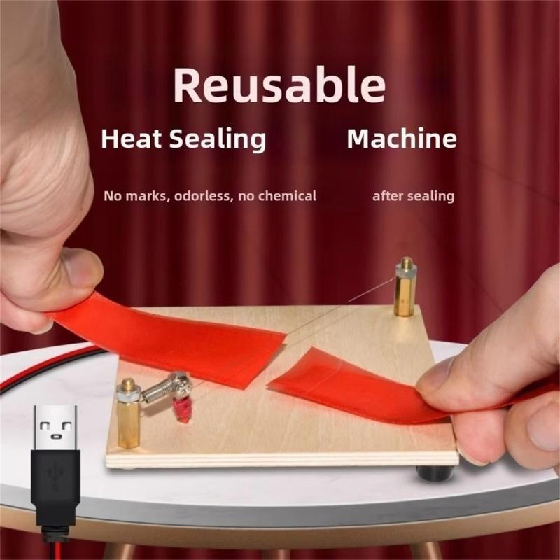 Энергоэффективные USB-питание Тканевые Термопрессы Запайщики Края Медное Охлаждение Швейный Инструмент