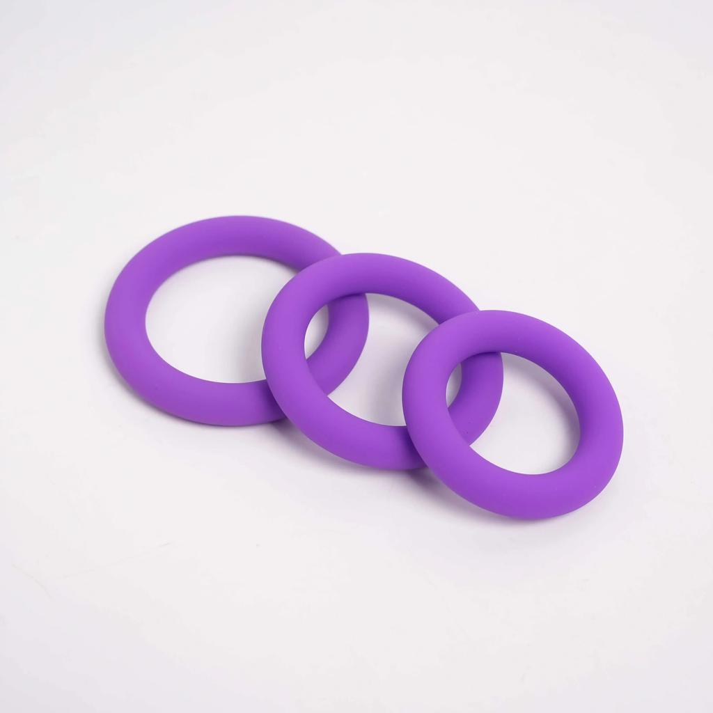 Soft Silicone Penis Cock Ring Delay Ejaculation Ball Scrotum Stretcher Adjustable Semen Sleeve Rings SM Bondage Sex Toy for Men