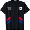 Retro10 Южная Корея Футбол Флаг Южной Кореи Футболка