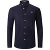 Мужская хлопковая рубашка Oxford STORN с длинным рукавом Business Casual
