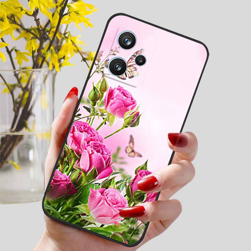 Lovely Beautiful Phone Cases For Realme 9 5G Case Silicone TPU Soft Bumper for Realme 9 Pro+ Plus 5G Realme9 9Pro Protect Capa