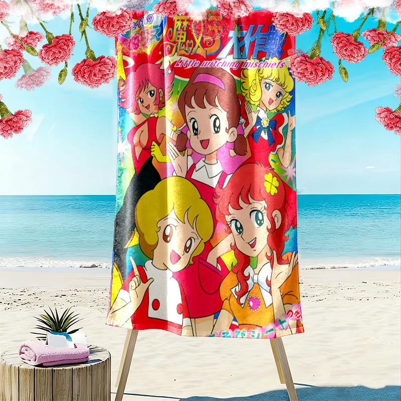 Sally the Witch 2D Flat Print Beach Towel, Large Soft Quick Dry Towel for Beach Camping SwimmingSSTJ0917269