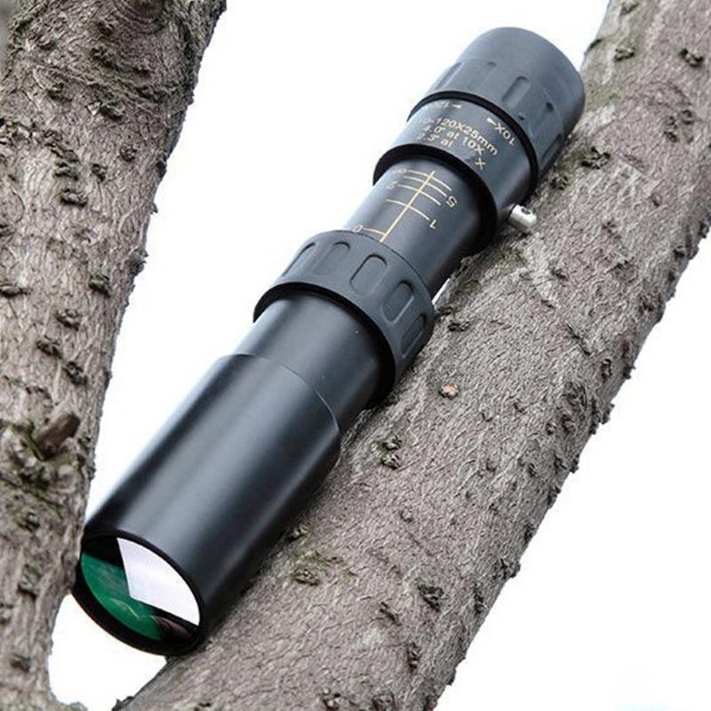 Легкий Монокуляр Высокой Четкости Маленький Телескоп Большой Дальности Бинокль Подзорная Труба Карманный Металлический Телескоп