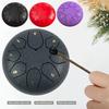 Steel Tongue Drum Rain Chime Hand Drums Sound Healing Instruments Chakra Tank Drum for Musical Education Meditation Yoga Zen