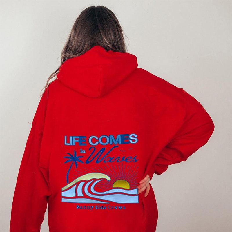 2026 Unisex Drop Shoulder Printed Hoodie: Fashionable, Casual, High-Quality Long Sleeve Sweatshirt